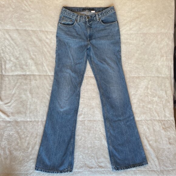 Marc Jacobs Straight Leg Boot Cut Medium Wash Jeans Women's Size 8 - Picture 1 of 5